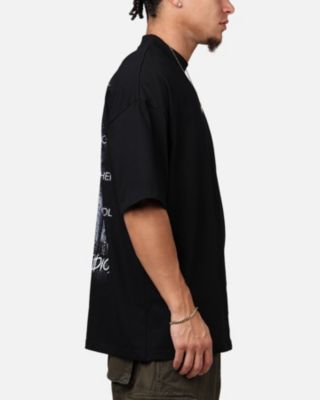 Men's No Control T-Shirt, S, Black