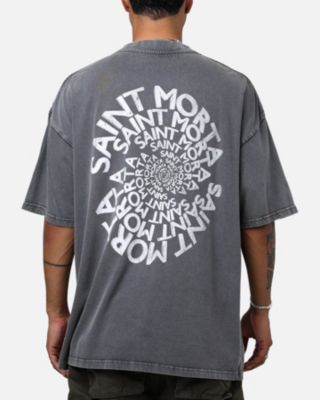 Men's Vortex Mock T-Shirt, S, Charcoal