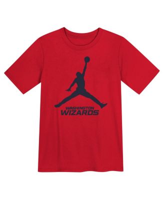 Preschool Red Washington Wizards Essential Jumpman T-Shirt