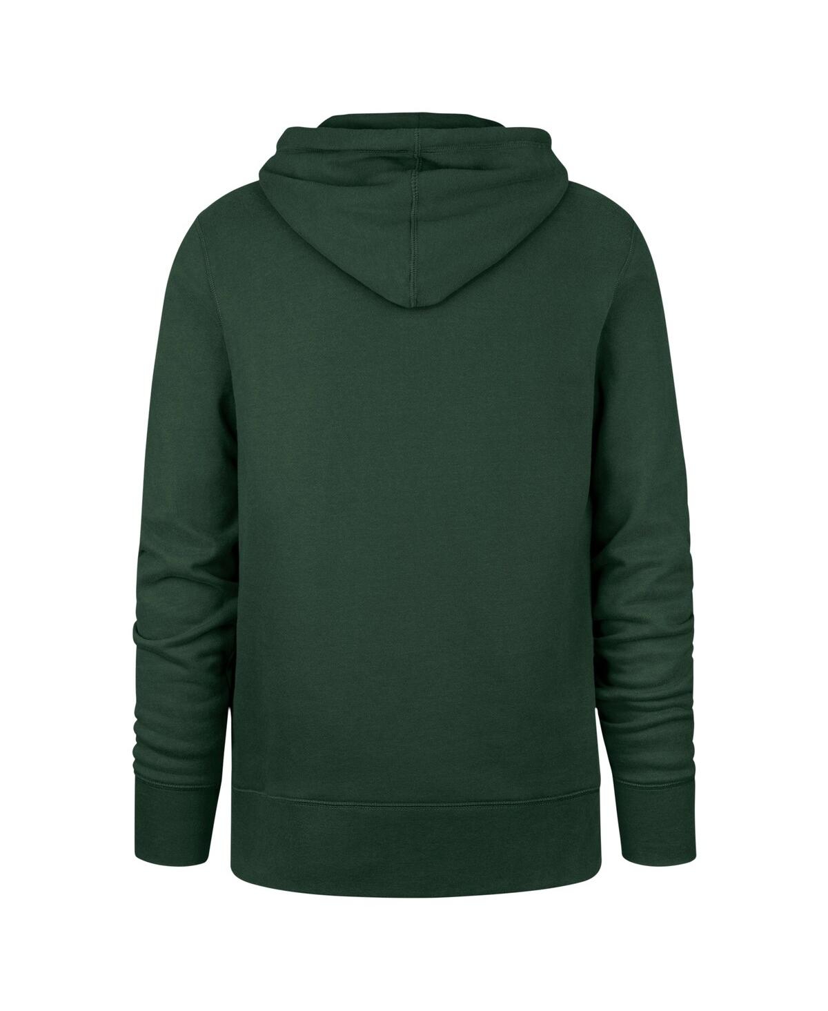 47 Brand Men's And Women's Hunter Green Milwaukee Bucks Good Call Headline Pullover Hoodie In Hunter Green