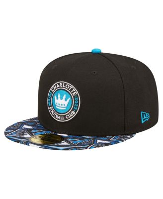 New Era - Men's Black Charlotte FC Element Tech Pack 59FIFTY Fitted Hat