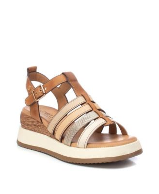 Carmela Leather Women's Casual Sandals by Xti