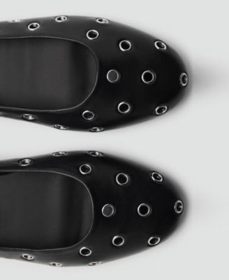 Women's Die-Cut Ballerinas Shoes