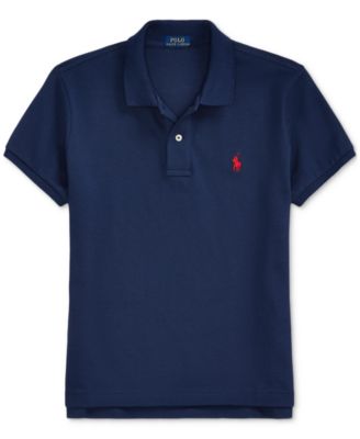 Women's Classic-Fit Mesh Polo Shirt