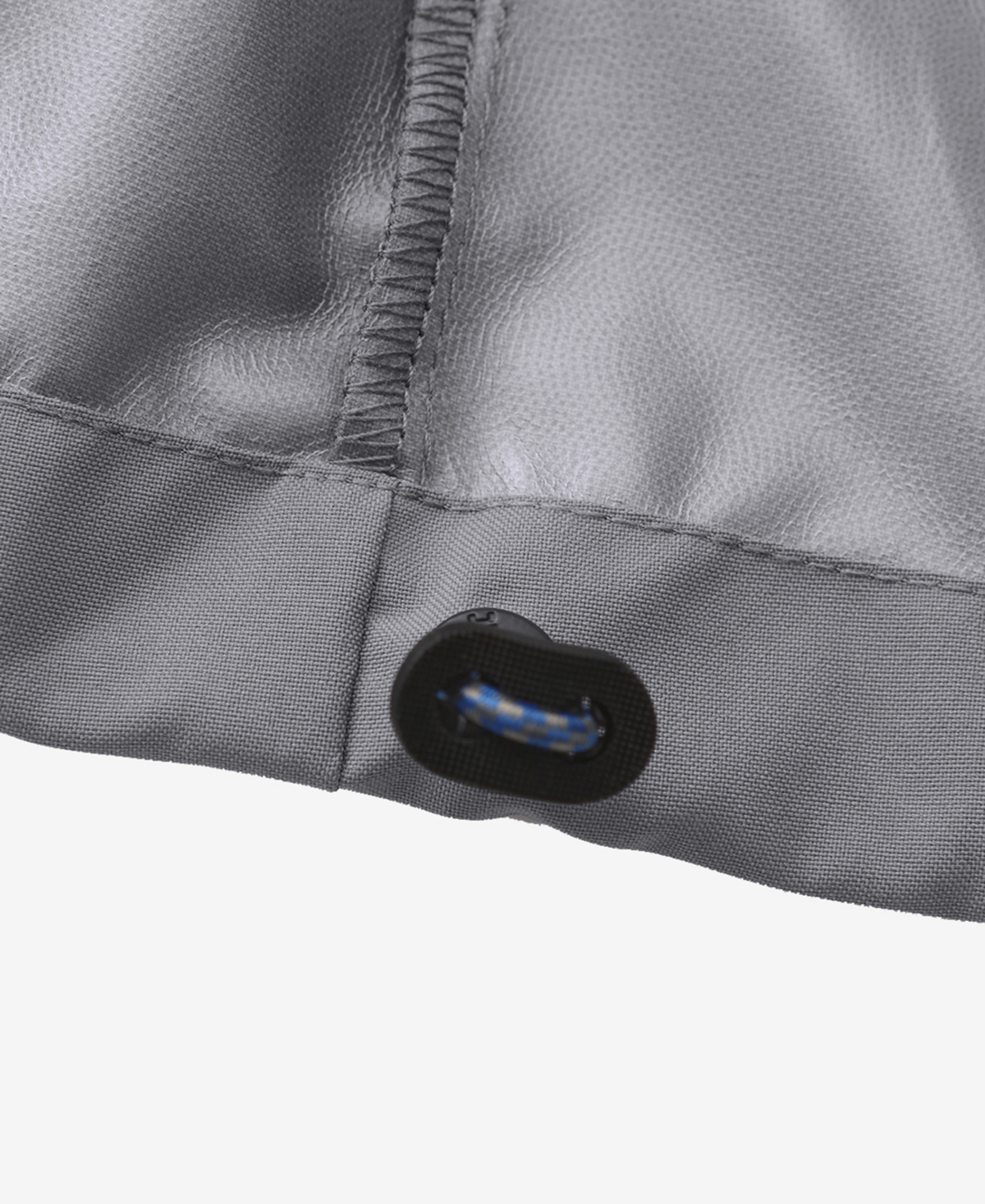 Hawke & Co. Men's All-season Lightweight Stretch Hooded Rain Jacket In Sharkskin