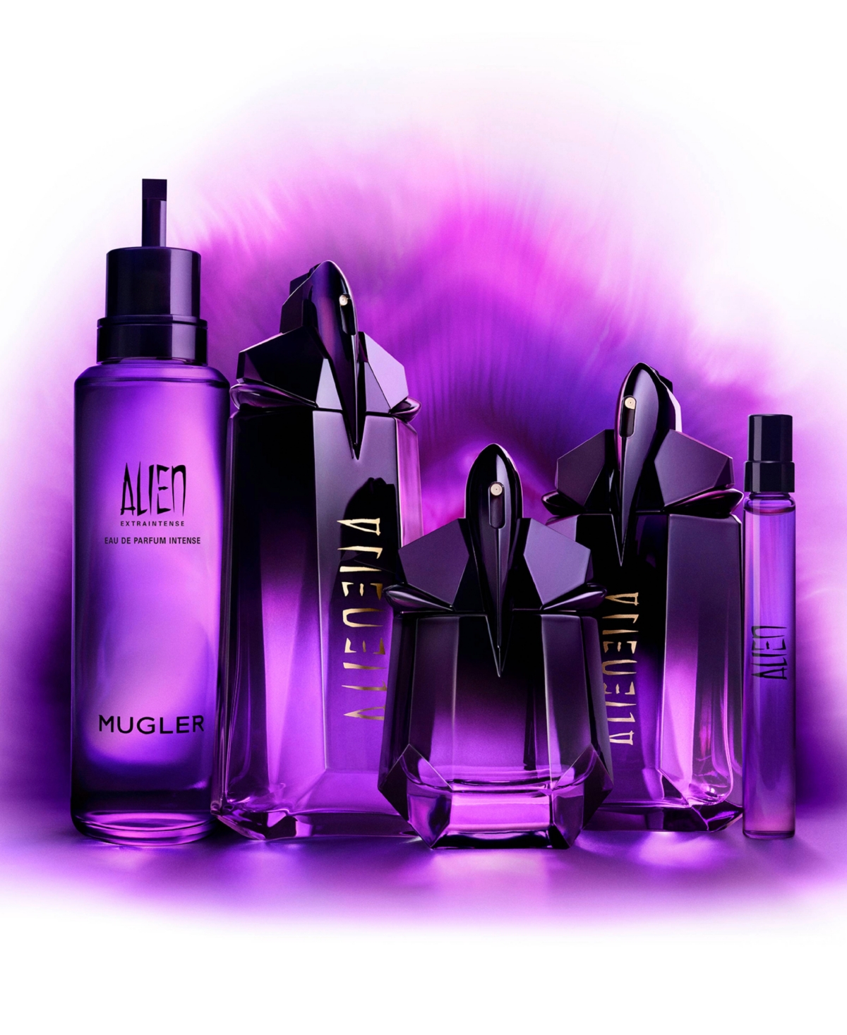 MUGLER ALIEN EXTRAINTENSE EAU DE PARFUM INTENSE REFILL, 3.3 OZ. 