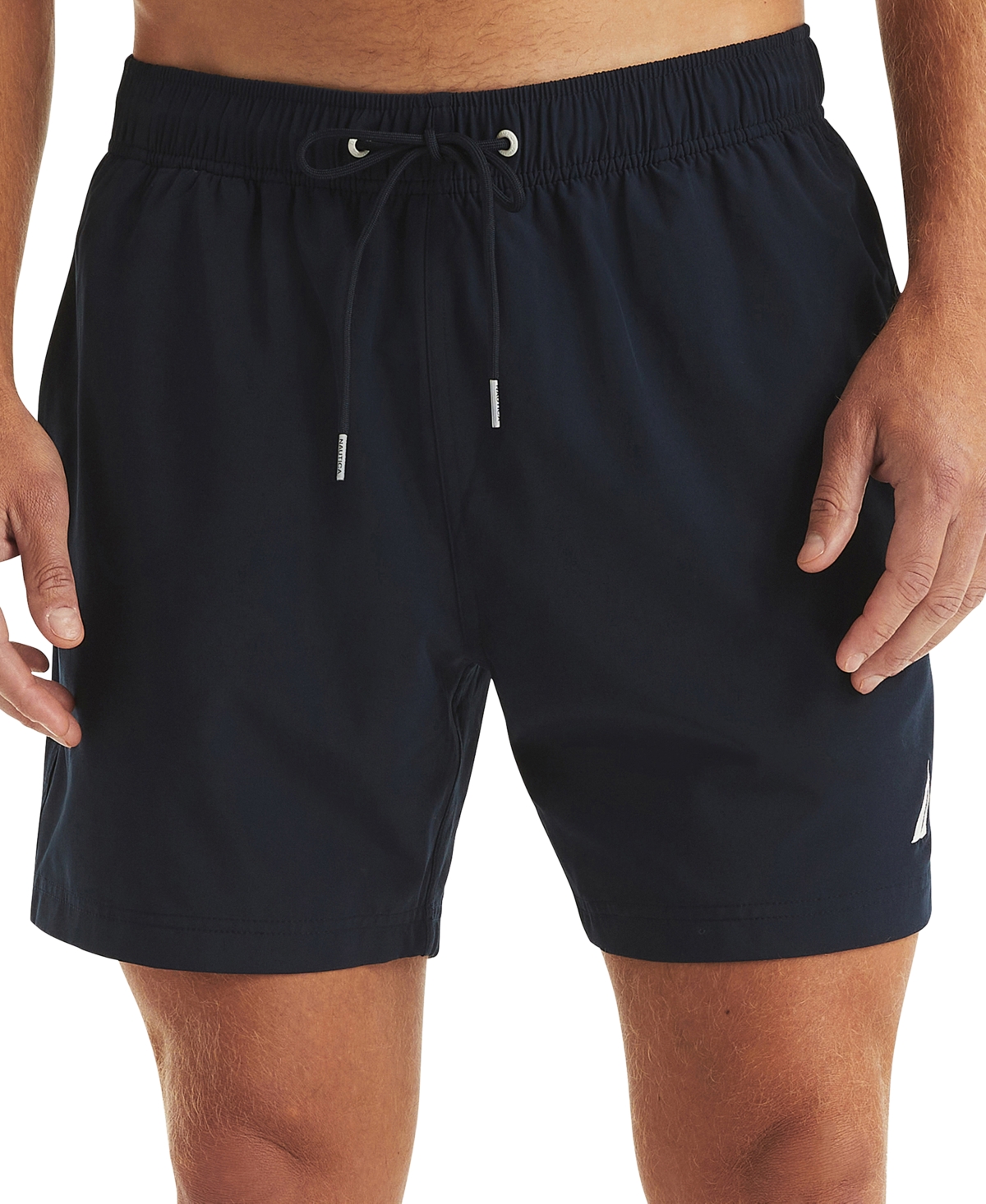 Nautica Men's Bright Cobalt Swim Trunks In Navy