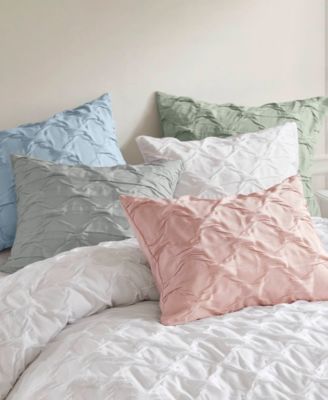 Bailey Diamond Pucker Woven 4-Pc. Comforter Set, King/California King