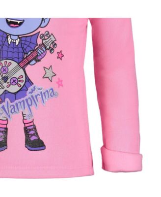 Disney Girls Pullover Fleece Hoodie and Leggings Outfit Set Toddler|Child