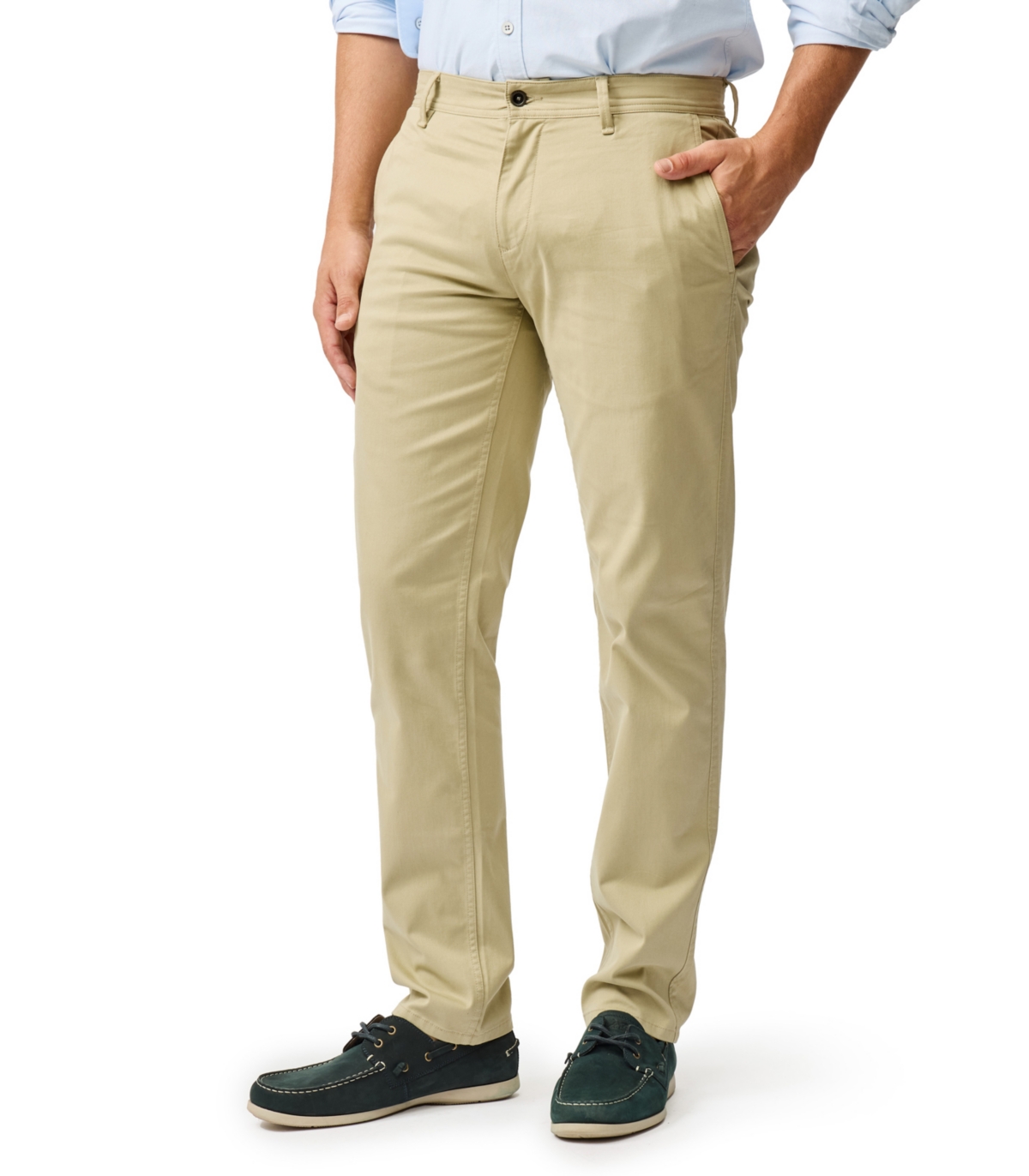 Rodd & Gunn Thomas Road Stretch Cotton Flat Front Chinos In Brown
