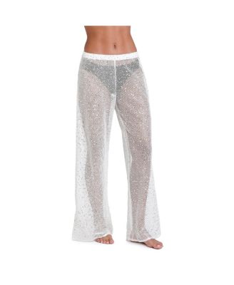 Women's Cover Up Swim Shine Crochet Pant