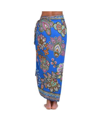 Women's Cover Up Swim Beatnik Blossoms Pareo