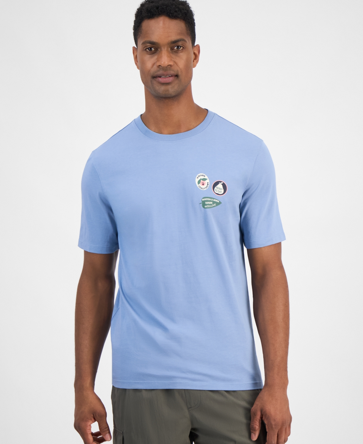 Men's Regular-Fit Graphic T-Shirt - Navy