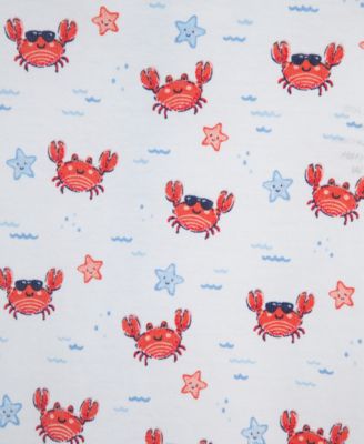 Baby Boys Crab Rompers, Pack of 2