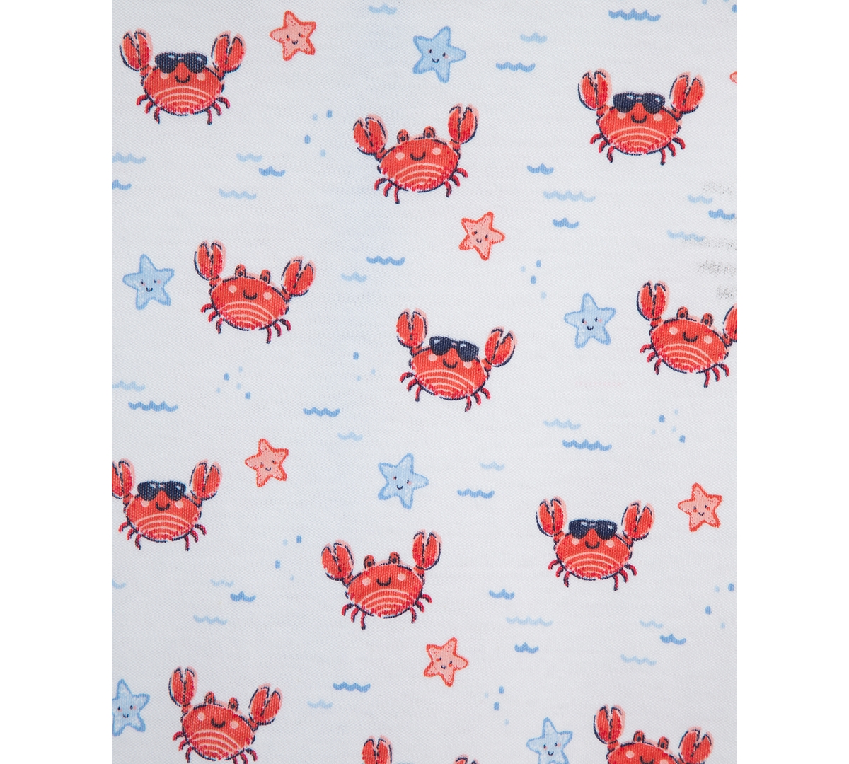 LITTLE ME BABY BOYS CRAB ROMPERS, PACK OF 2 
