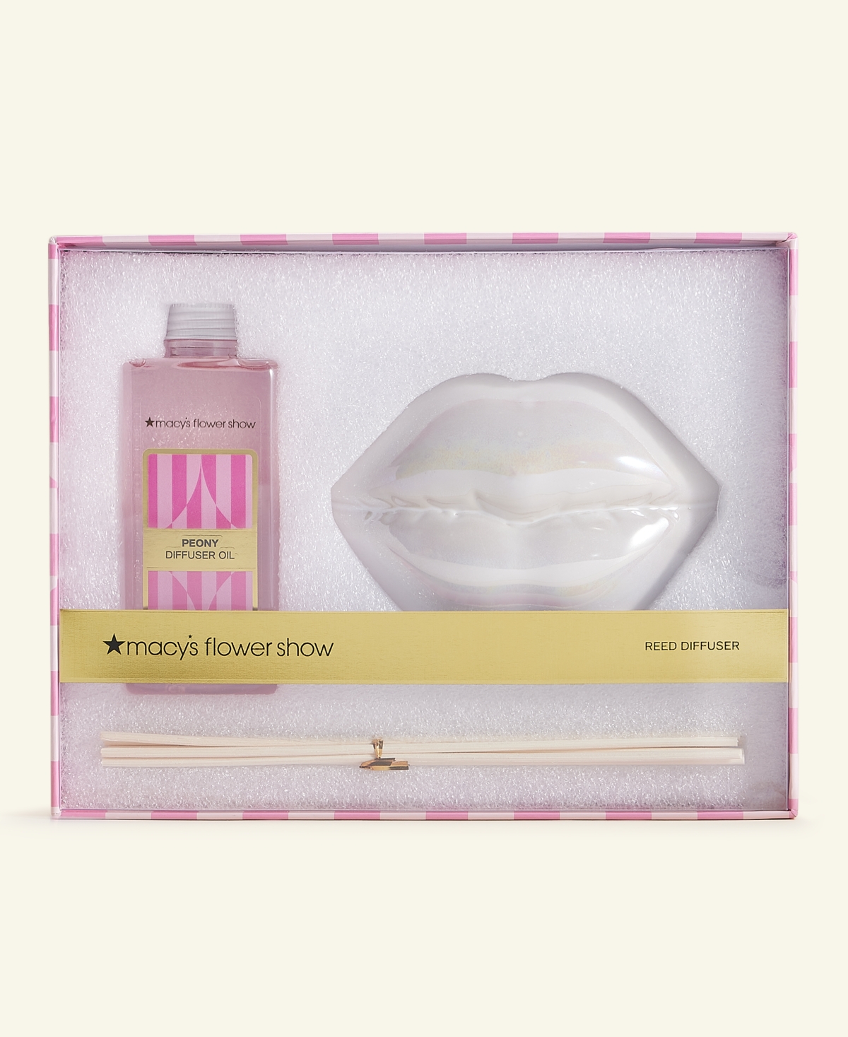 Lovery Macy's Flower Show Lip-shaped Reed Diffuser, Exclusively At Macy's