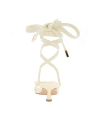 Women's Imerez Ankle Wrap Kitten Heel Sandals