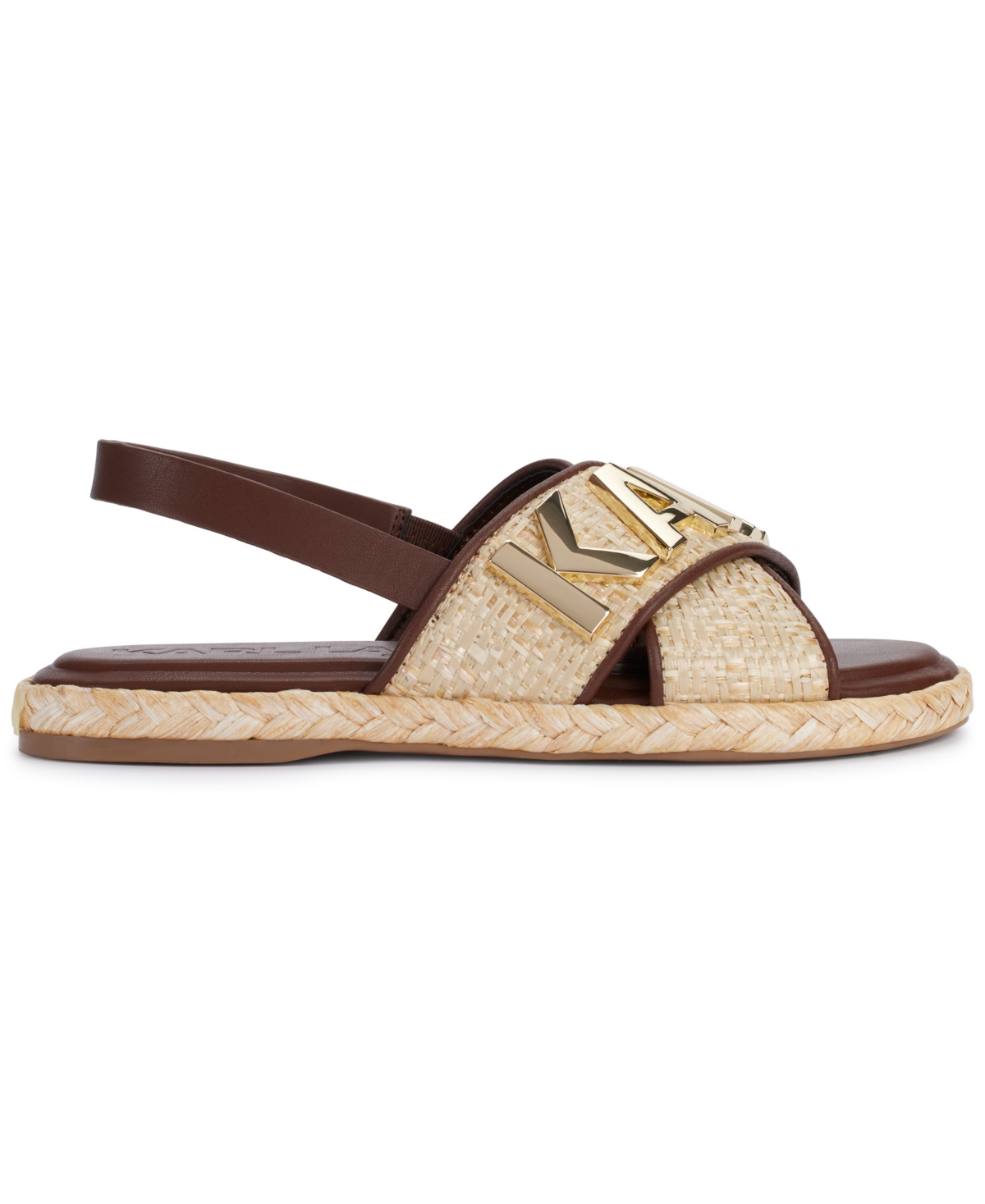 Karl Lagerfeld Charla Slingback Sandal In Natural