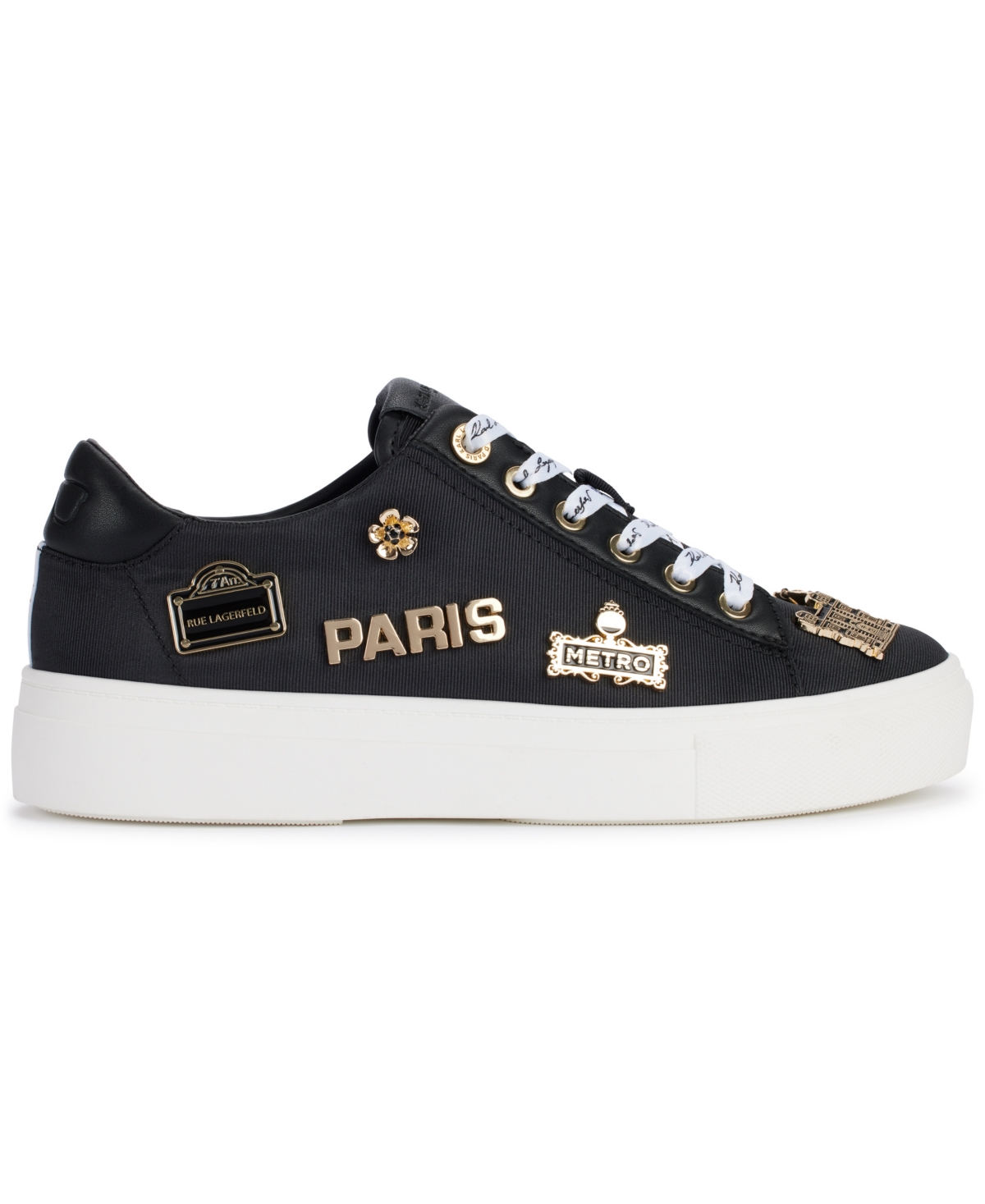 Karl Lagerfeld Cate Sneaker In Black
