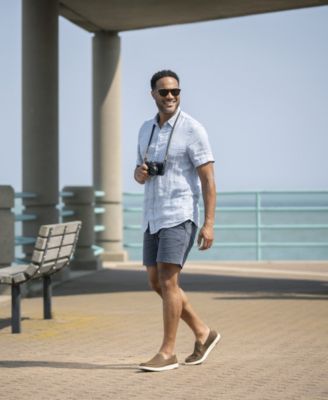 Men's Crossover Moc Toe Slip On Sneaker