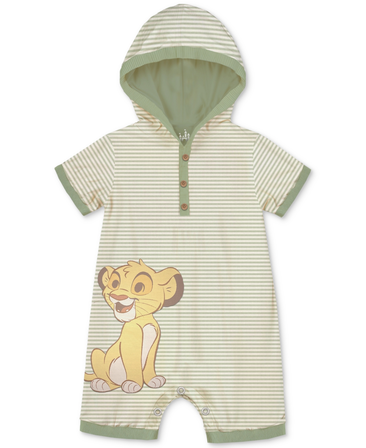 Disney Baby Boys Lion King Rompers, Pack Of 2