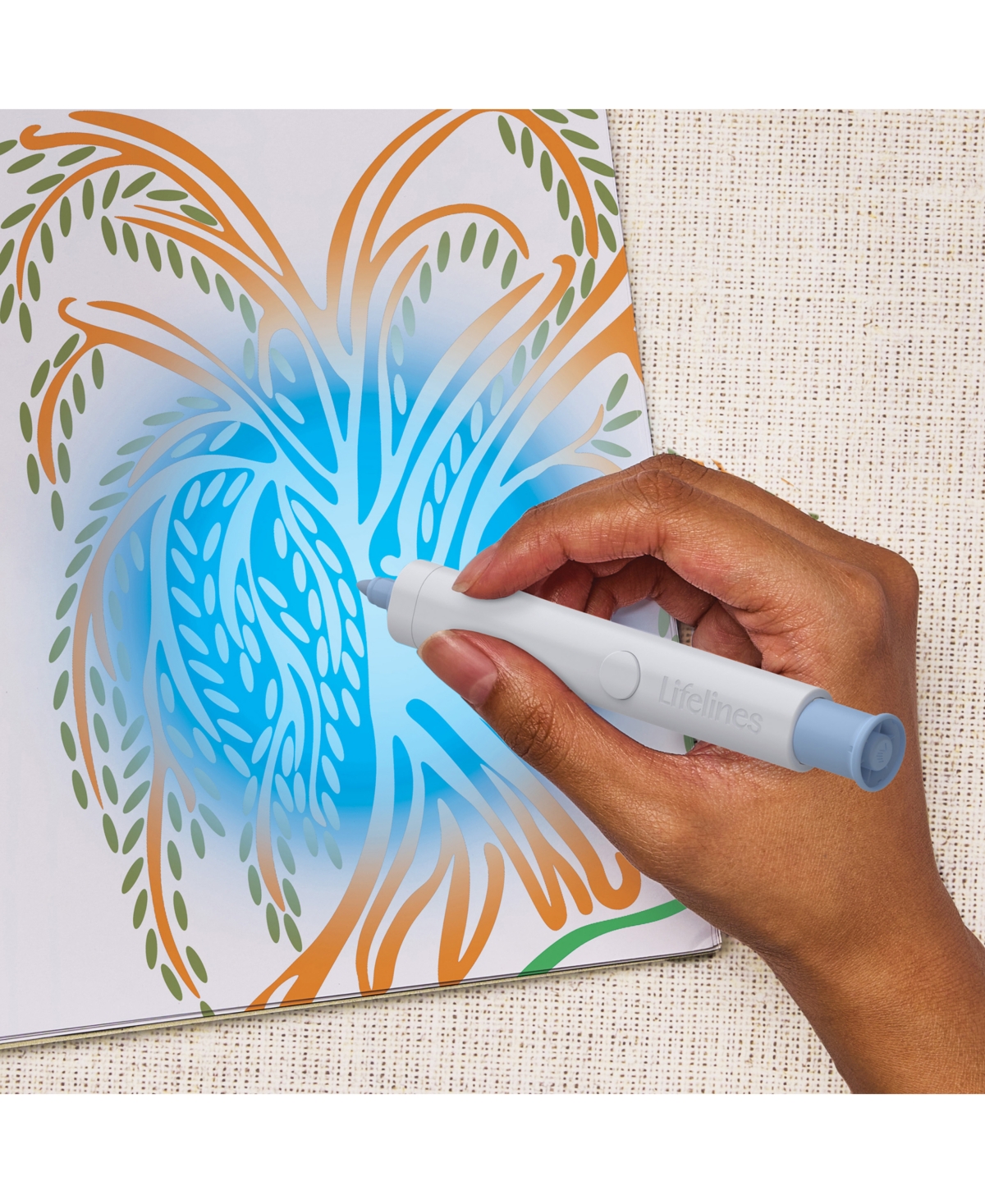 Lifelines Flowart Ultraviolet Art Kit In Multi