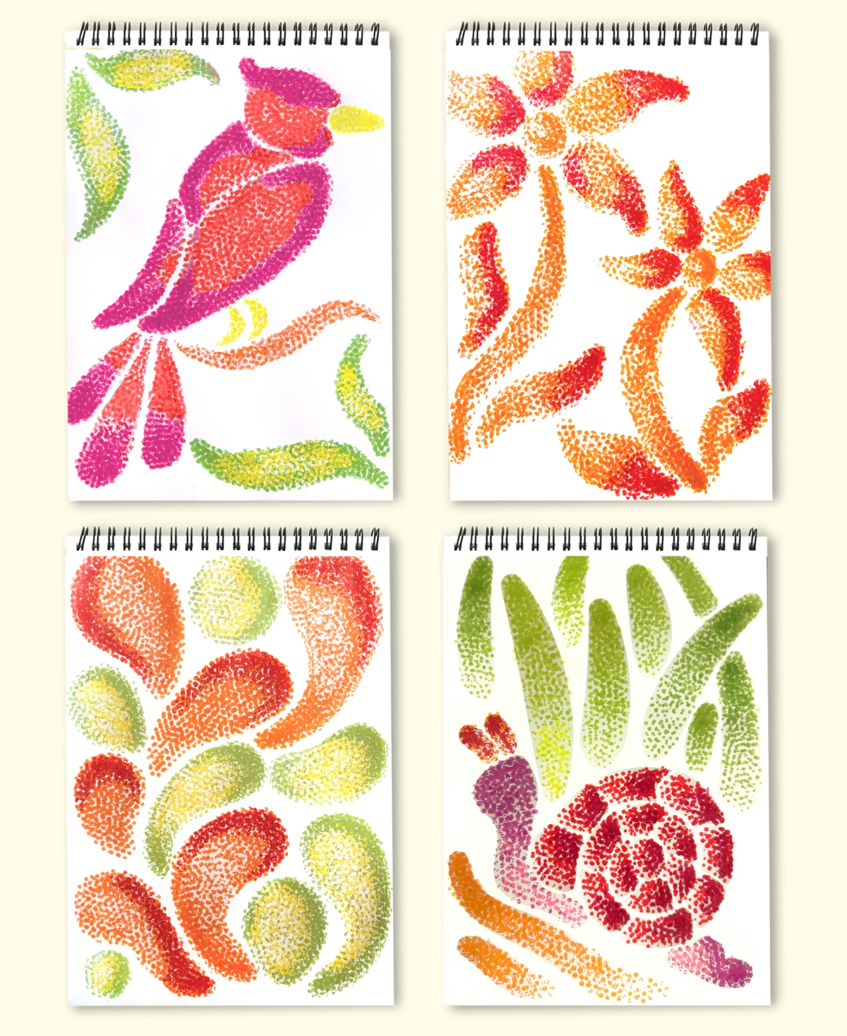 Lifelines Flowart Pogo-dot Nature Art Kit In Multi