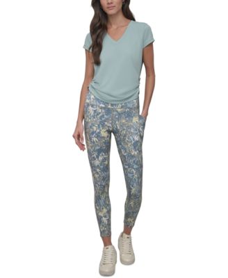 Women's Printed High-Waist 7/8 Tights