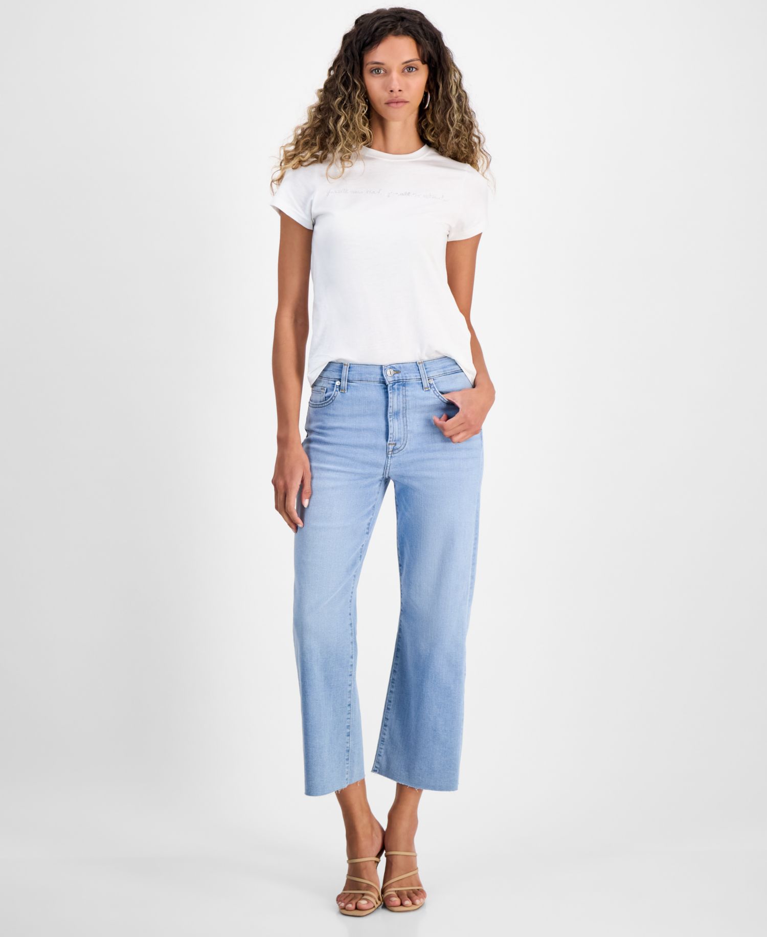 Women's Cropped Alexa Jeans