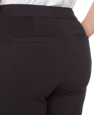 Liverpool Plus Size Pull On Wide Leg Pants