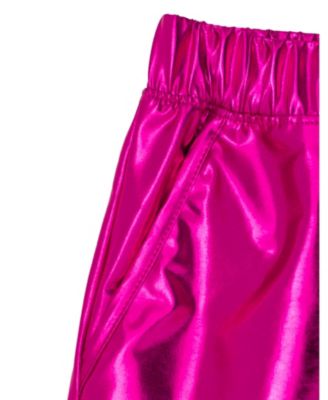 Girls T-Shirt and Crop Top Shorts Outfit Set