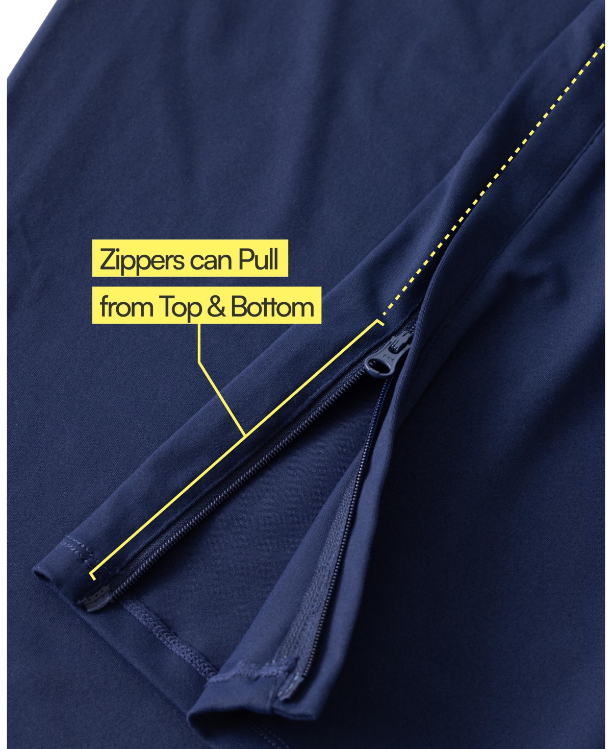 JOE & BELLA MEN'S ADAPTIVE SIDE-ZIP EASY-DRESSING PANTS 