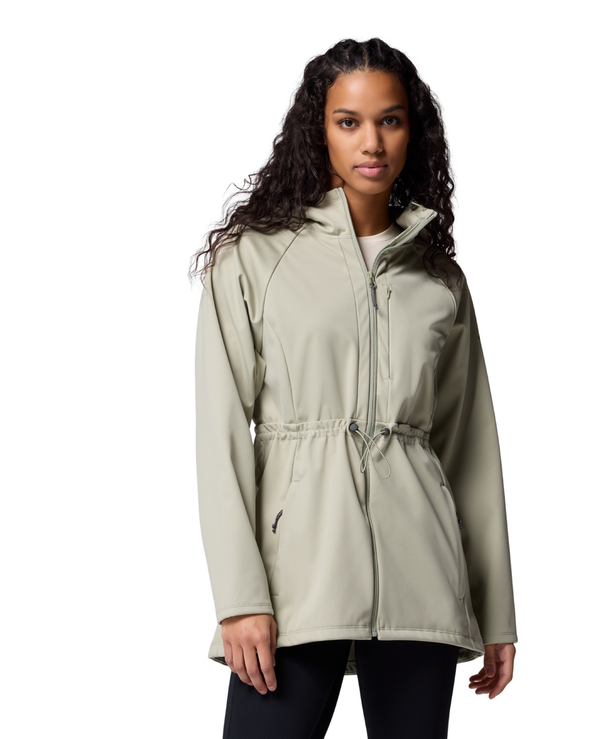 COLUMBIA WOMEN'S FLORA PARK II SOFTSHELL JACKET 