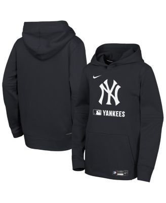 Nike - Big Boys and Girls&nbsp; Navy New York Yankees Authentic Collection Performance Pullover Hoodie
