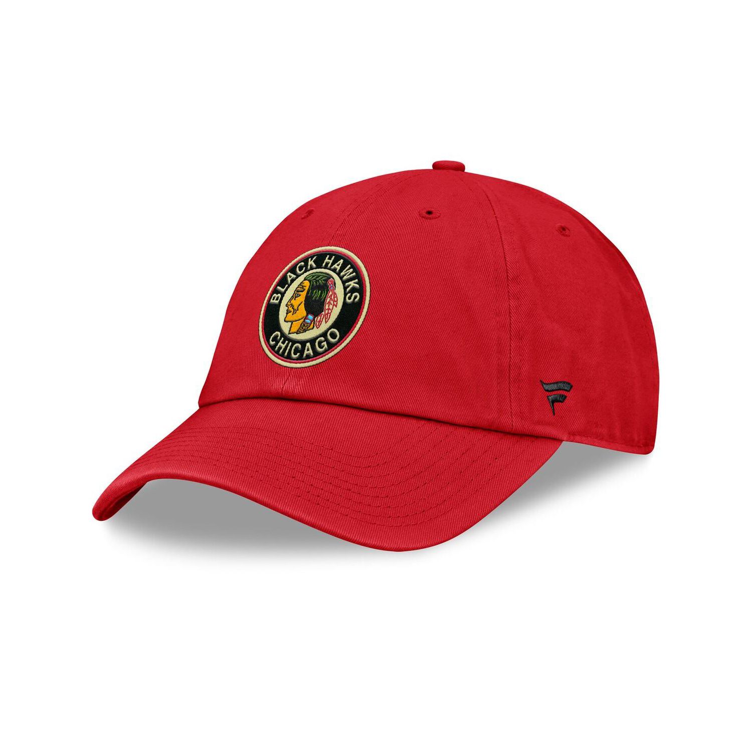 Men's Red Chicago Blackhawks Decades Collection Adjustable Hat