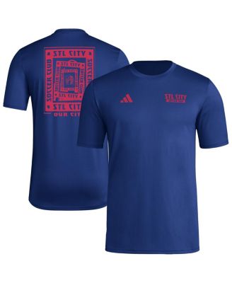 adidas - Men's Navy St. Louis City SC Local Wrap T-Shirt