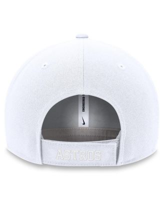 Men's White Houston Astros Club Performance Adjustable Hat