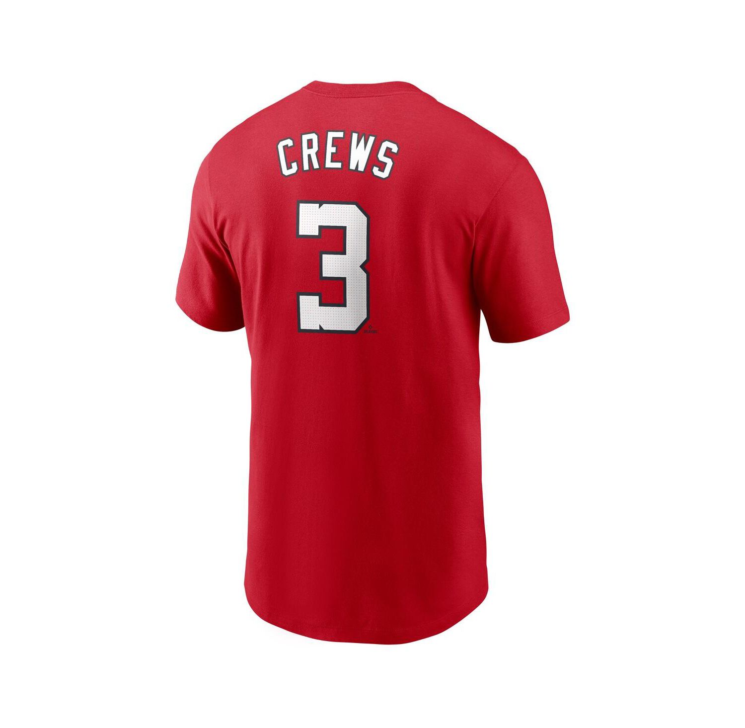 Men's Dylan Crews Red Washington Nationals Fuse Name & Number T-Shirt