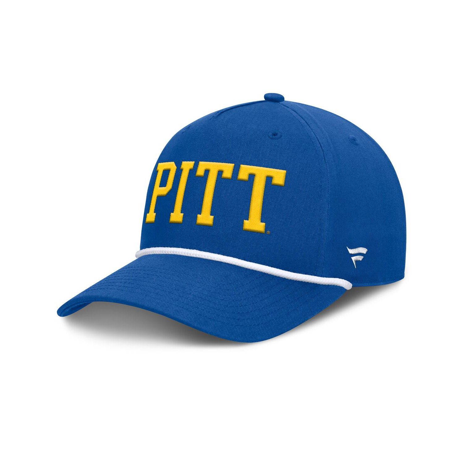 Men's Royal Pitt Panthers Foul Ball Rope Adjustable Hat