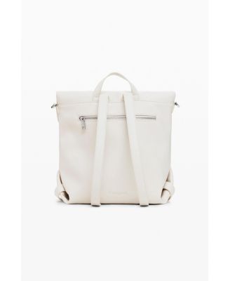 Women's Medium chrome flap backpack