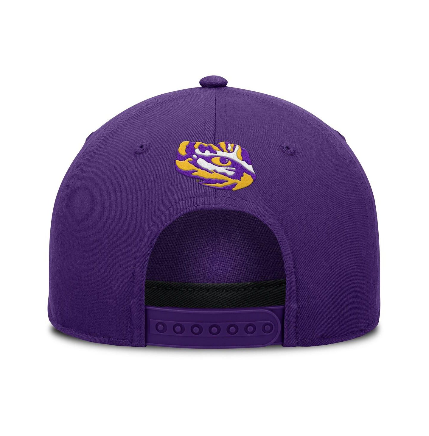 Мужская кепка Fanatics Purple LSU Tigers Foul Ball Rope Adjustable Hat — фото 3