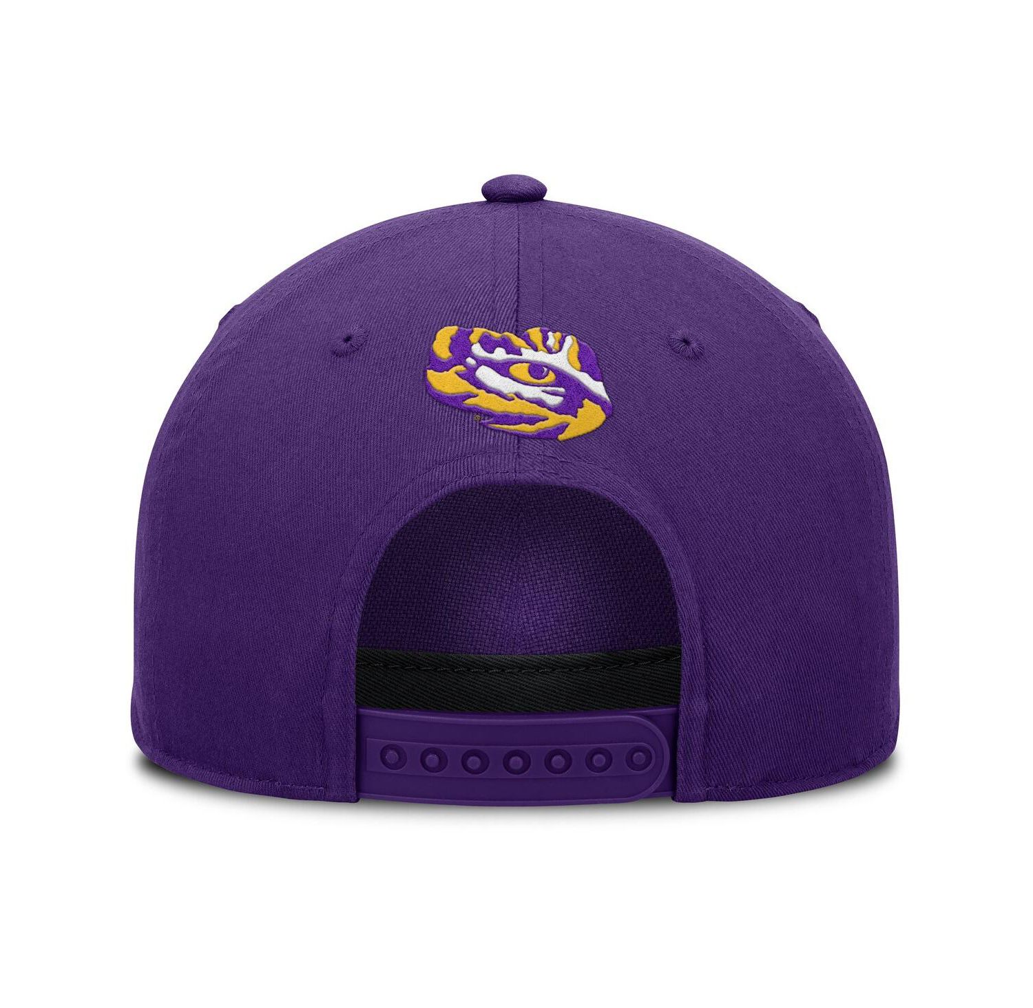 Men's Purple LSU Tigers Foul Ball Rope Adjustable Hat