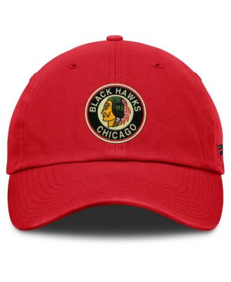 Men's Red Chicago Blackhawks Decades Collection Adjustable Hat