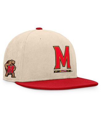 Men's Tan Maryland Terrapins Catcher Snapback Hat