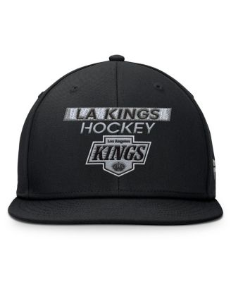 Men's Black Los Angeles Kings Authentic Pro Prime Snapback Hat