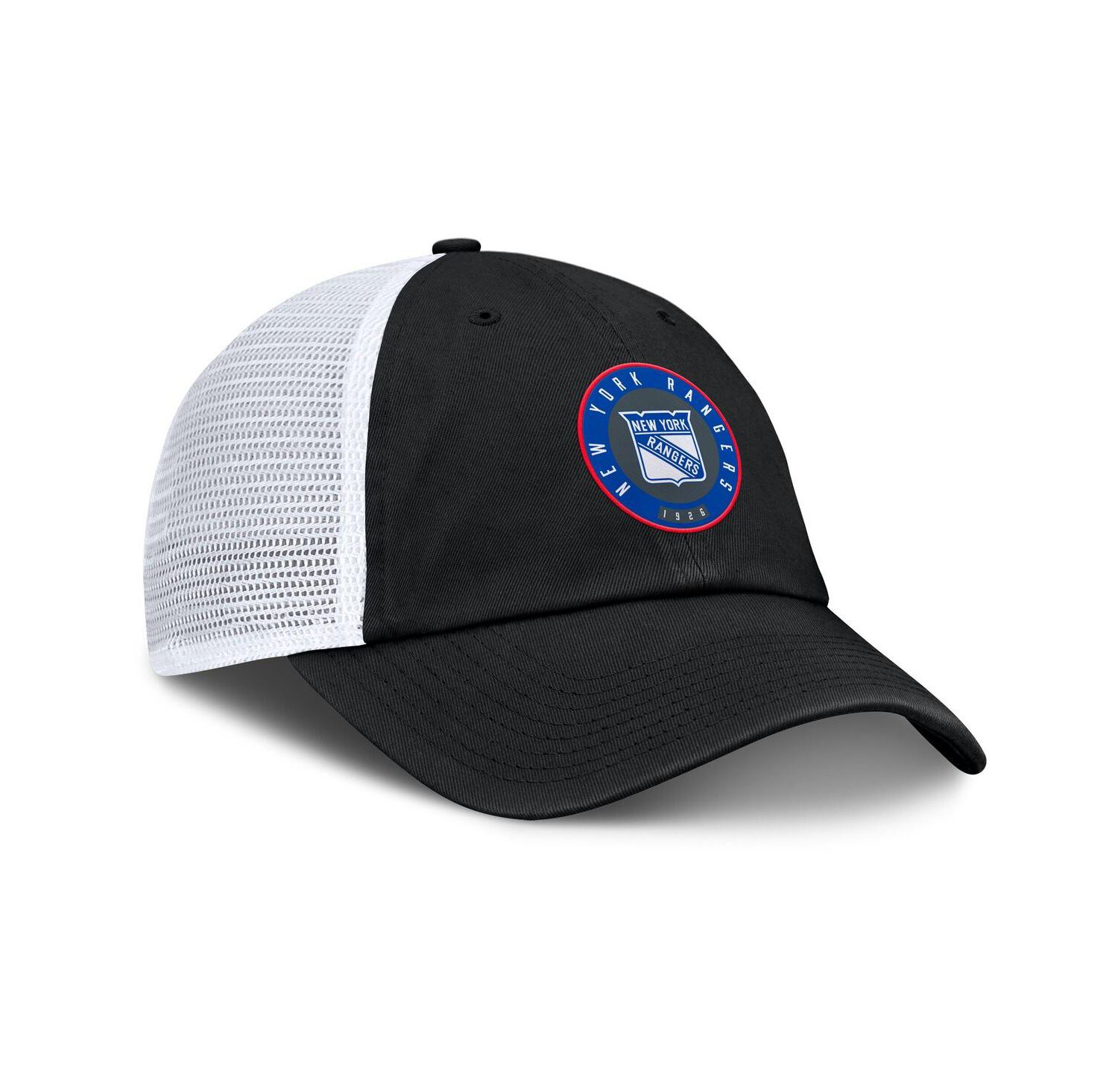 Men's Black/Gray New York Rangers Averie Trucker Adjustable Hat