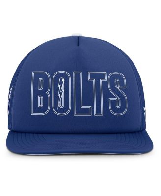 Men's Blue/White Tampa Bay Lightning Authentic Pro Hometown Rink Foam Trucker Snapback Hat