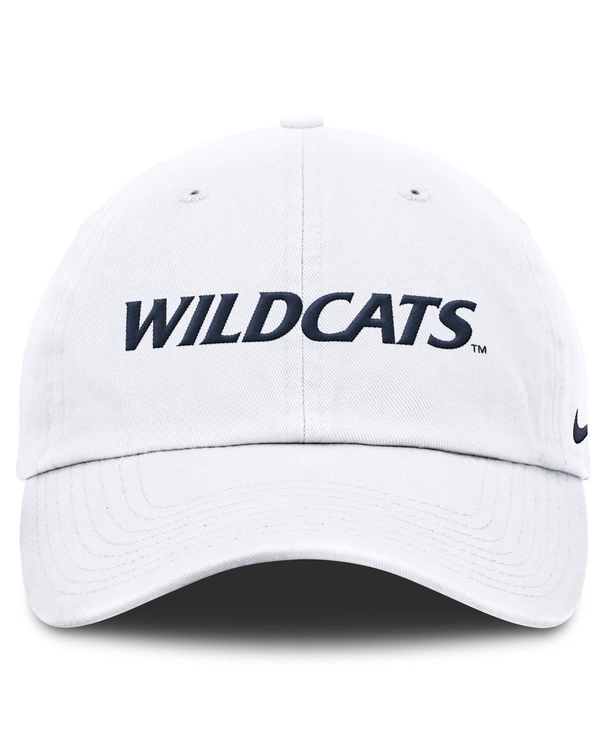 Nike Arizona Wildcats Core Club Mascot Wordmark  Men's College Adjustable Hat In White