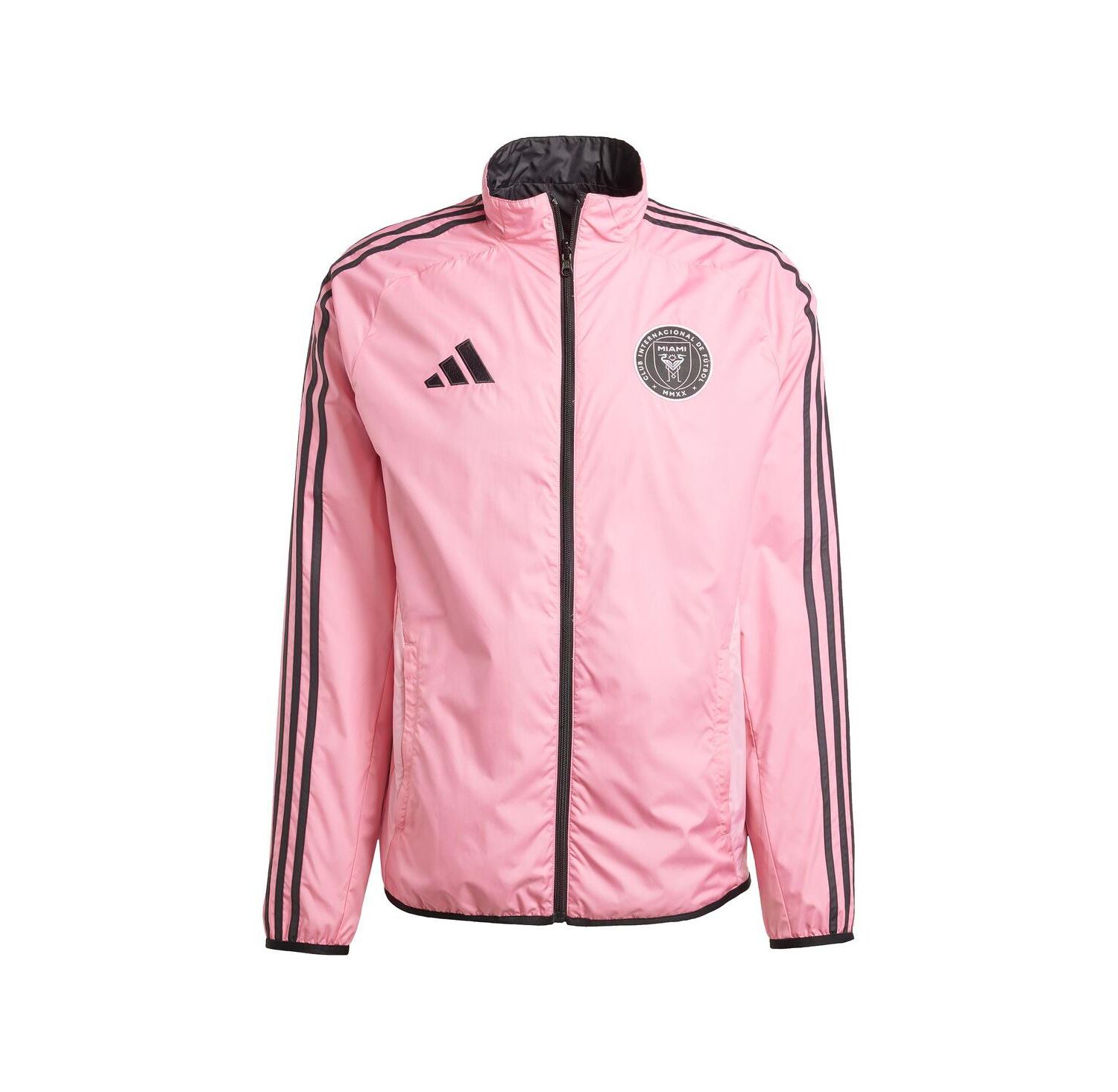 Men's Pink/Black Inter Miami CF 2025 Anthem Reversible Full-Zip Jacket