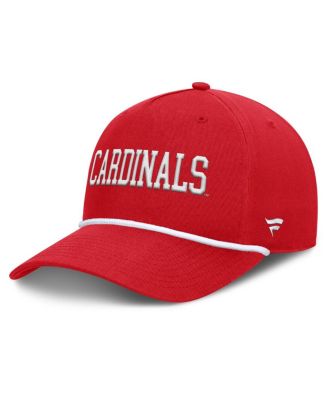 Fanatics - Men's  Red Louisville Cardinals Foul Ball Rope Adjustable Hat